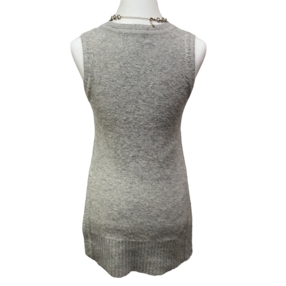 Adrienne Vittadini Wool Basket Weave Accents Sweater - Picture 3 of 4